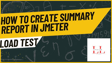 How to create Summary report after JMeter Load Test #summaryreport #loadtest #jmeter #littleslaw