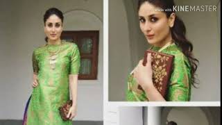 Latest Brocade Kurti Lehnga Dress Suit Designs