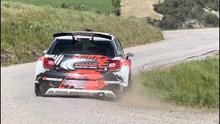 Test 1 Pré Rallye du Laragnais 2024| Alain De Regibus /Severine Pascal | DS3 R5 |Attack