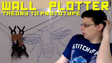 Wall Plotter - Theory to Prototype: Python + Arduino + Stepper motors