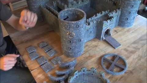 Dwarven Forge Royal Stronghold #5 Tower Breakout, Tips & Extras