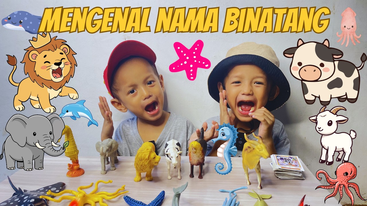 Yuk Kenal Nama-Nama Binatang 🦁🐘