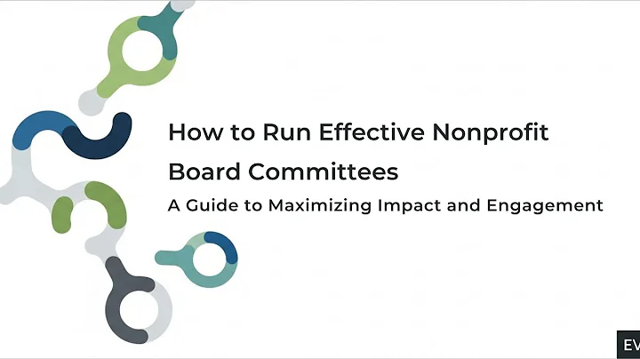 How to Run Effective Nonprofit Board Committees