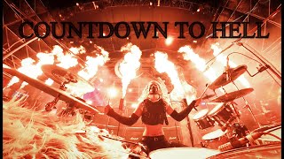 Tatsuya Amano - Crossfaith - "Countdown to Hell " (Drum Cam from SATANIC CARNIVAL 2022)