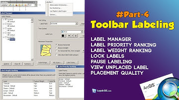 Pengaturan Label dengan Toolbar Labeling   ArcGIS