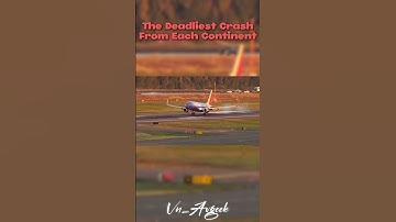 The Deadliest Crash From Each Continent | IB: @Usernamehere29 #aviation #short #avgeek #phonk