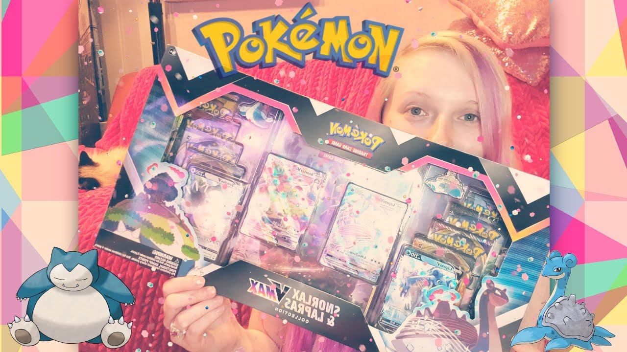 Snorlax & Lapras VMAX collection! - Pokemon TCG - YouTube