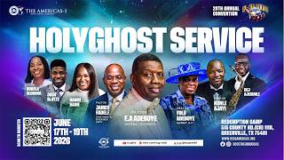 PASTOR E.A ADEBOYE | RCCG AMERICA HOLY GHOST SERVICE