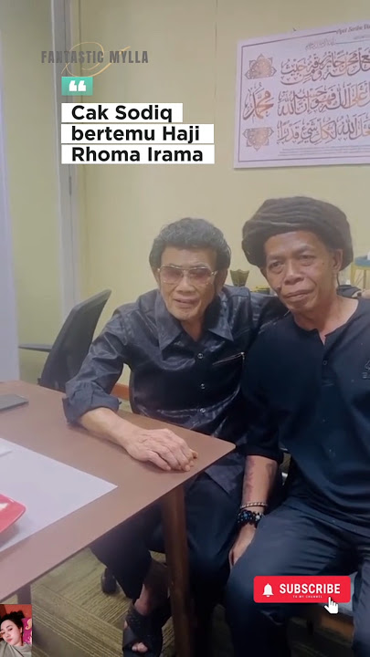 CAK SODIQ BERTEMU DENGAN HAJI RHOMA IRAMA #dangdut #rajadangdut #shorts