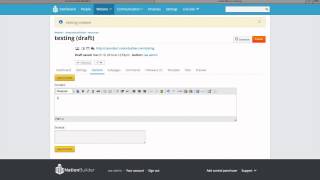 CAA + NationBuilder: Creating Sub-Nav Pages