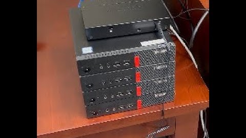 A Four Node Lenovo Beowulf Cluster