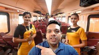 India's First PRIVATE TRAiN with Lady Hostess