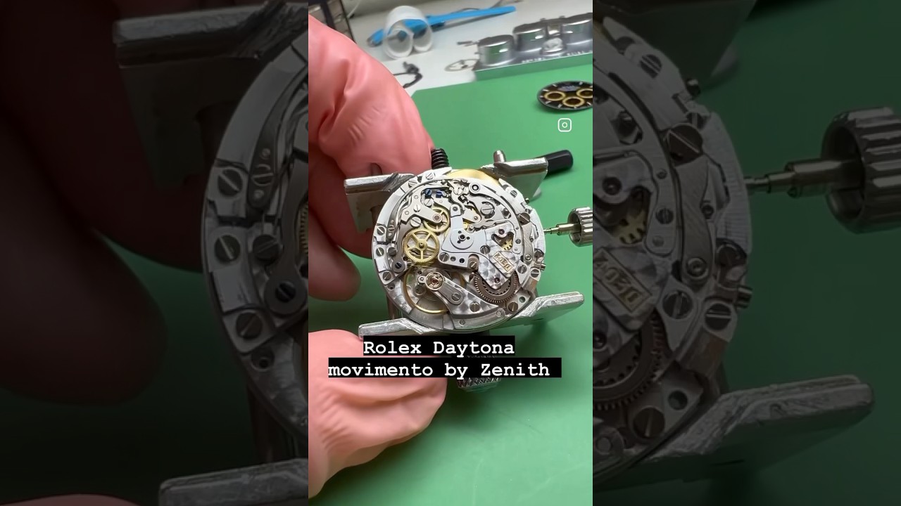Rolex Daytona com mecanismo Zenith, você sabia ? - YouTube