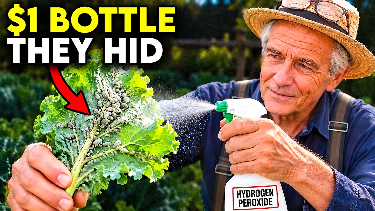 Spray 1 Capful of Hydrogen Peroxide and Every Bug on Your Plants Drops ...