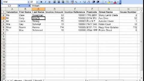 MS-Excel Advanced Tutorial 11   Importing Data from Another Spreadsheet