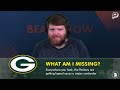 WHAT AM I MISSING WITH THE GREEN BAY PACKERS GLAZING?!
