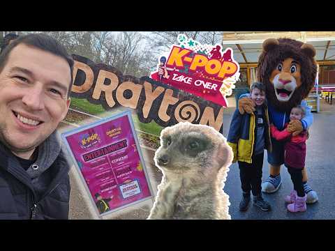Video K?Pop Takeover at Drayton Manor! Zoo Fun, Dance Workshop & Thomas Land Rides! Half Term Feb 2026