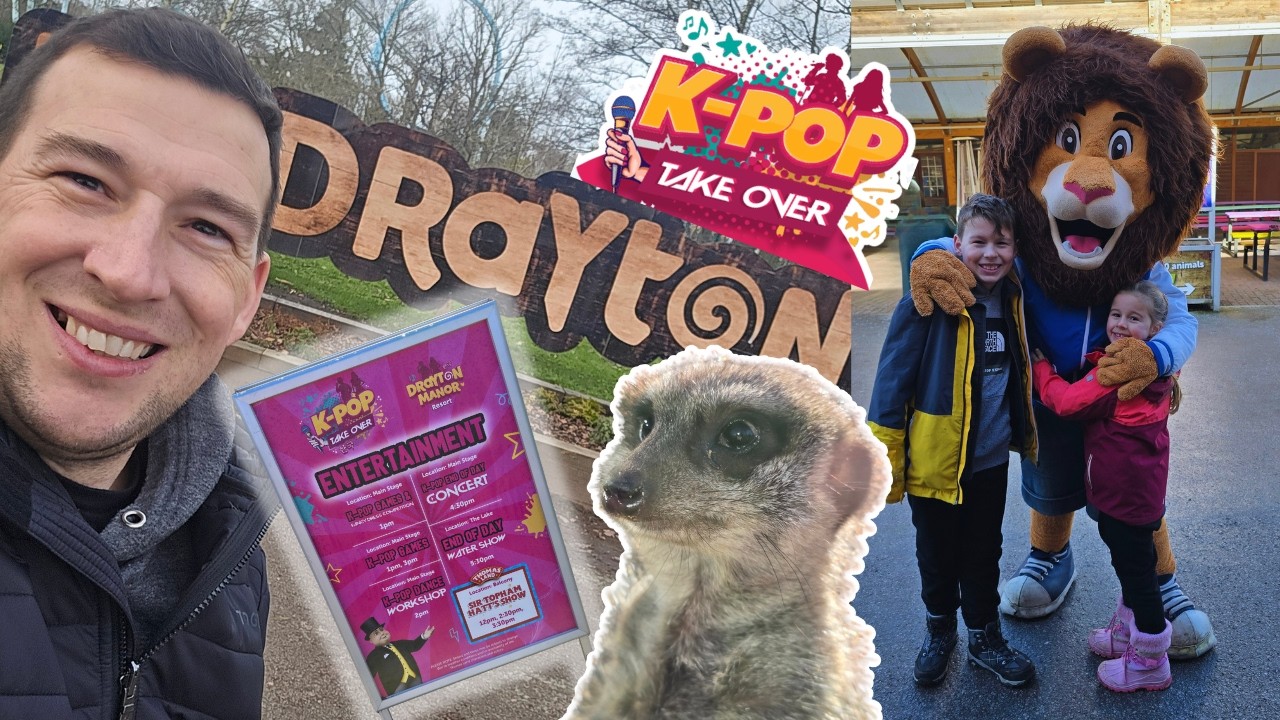 K‑Pop Takeover at Drayton Manor! Zoo Fun, Dance Workshop & Thomas Land Rides! Half Term Feb 2026