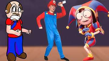 FNF Character Test | Gameplay VS Real Life |  Red Vs Blue Characters