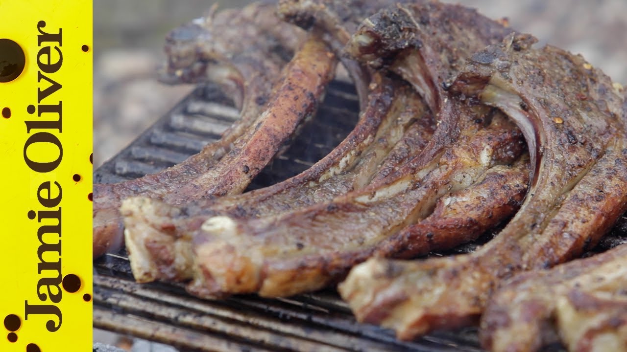 Mediterranean BBQ Lamb Chops | Jamie Oliver - YouTube