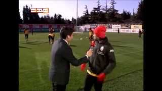 Galatasaray funny - Eboué training