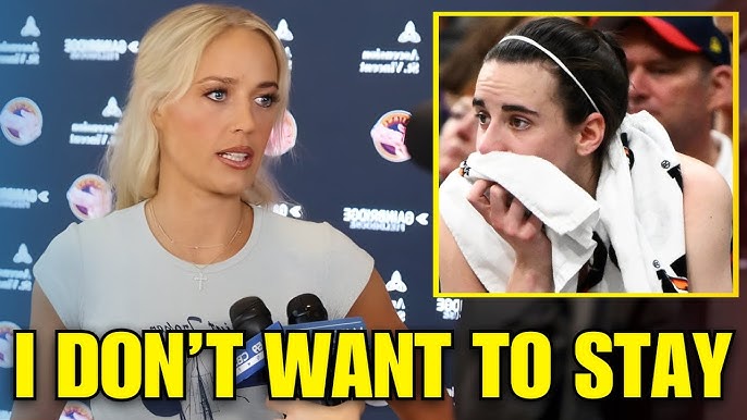 Sophie Cunningham DROPS BOMBSHELL STATEMENT about HER FUTURE with Caitlin Clark & Indiana Fever