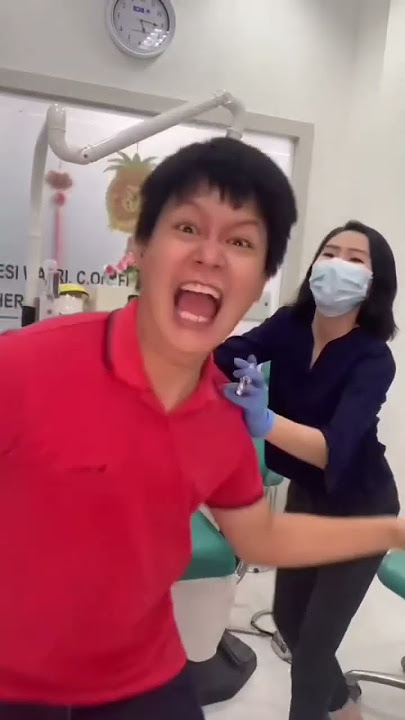 Ketika kamu mau disuntik bius #doktergigi #dentist #dental