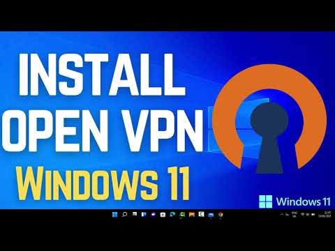 How to Install OpenVPN on Windows 11 | Secure Your Internet with the best free VPN for pc - 2025