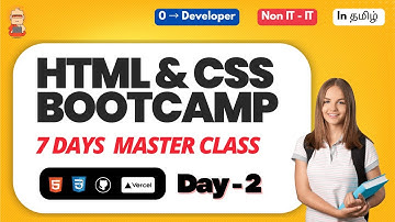 HTML & CSS Bootcamp – Day 2 | Important HTML Tags & Semantic HTML | TechMonks 🎓