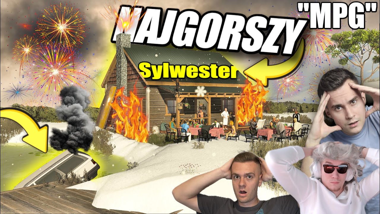 *NAJGORSZY* SYLWESTER W MOIM ŻYCIU!😭- DOM SIĘ ZAPALIŁ!🔥🔥 