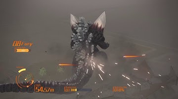Godzilla ps4: Spacegodzilla God of destruction mode part 1