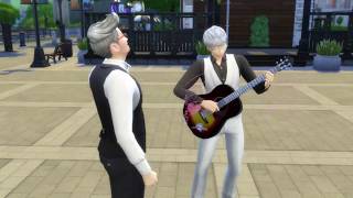 Video thumbnail of "The Sims 4 Guitar Serenade full song"