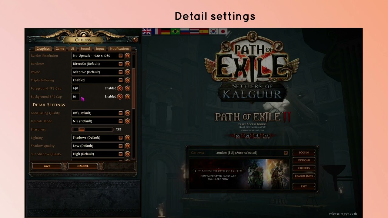 How to Change Graphics Settings in Path of Exile