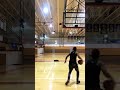 Warm up sessions Wheeling Jesuit University court