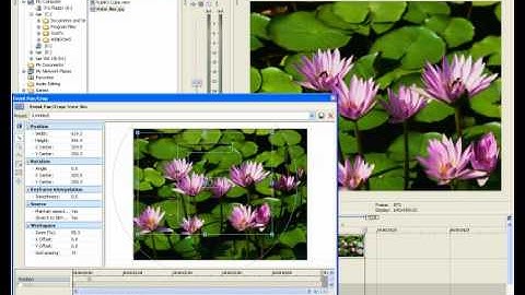 Using Keyframes To Animate A Static Image