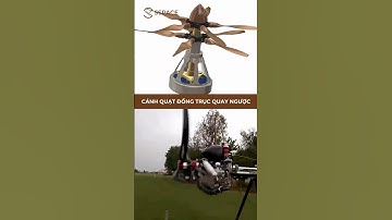 Cánh quạt đồng trục quay ngược chiều – Công nghệ tối ưu lực đẩy