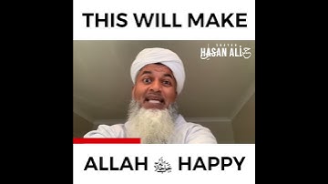 This will make Allah ﷻ happy!