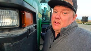 FARMER GETS EMOTIONAL AND HUGS A TRACTOR