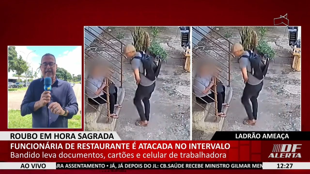 Funcionária de restaurante é atacada no intervalo - 