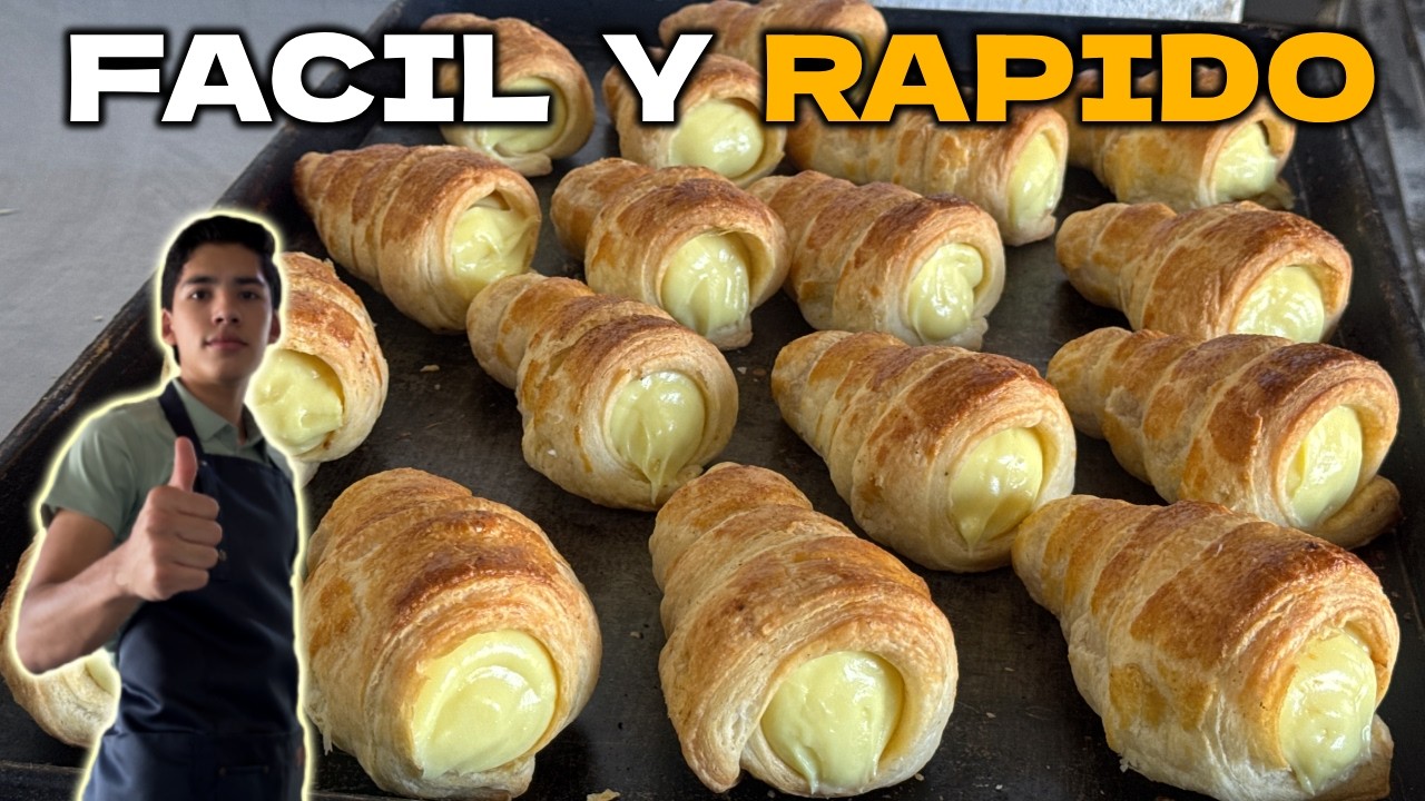 Como hacer BARQUILLOS o CONOS de HOJALDRE