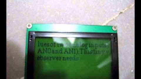 Texting Through Serial Port Output Video