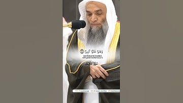 وقال الذين لا يرجون لقائنا لولا أنزل عليه_تلاوة مرئية من صلاة المغرب 18 محرم 1446هـ_الشيخ فيصل غزاوي