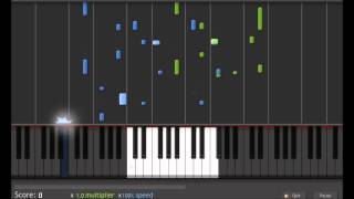 Beautiful Piano Love Song - Farewell Synthesia chords