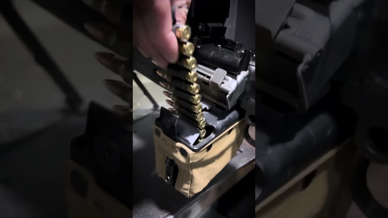 we got kicked out... SAW M249 