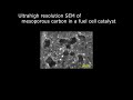 [Materials] Ultrahigh resolution SEM of mesoporous carbon in a fuel cell catalyst