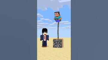 Minecraft Animation Bedrock Jump #minecraft #animation #minecraftanimation