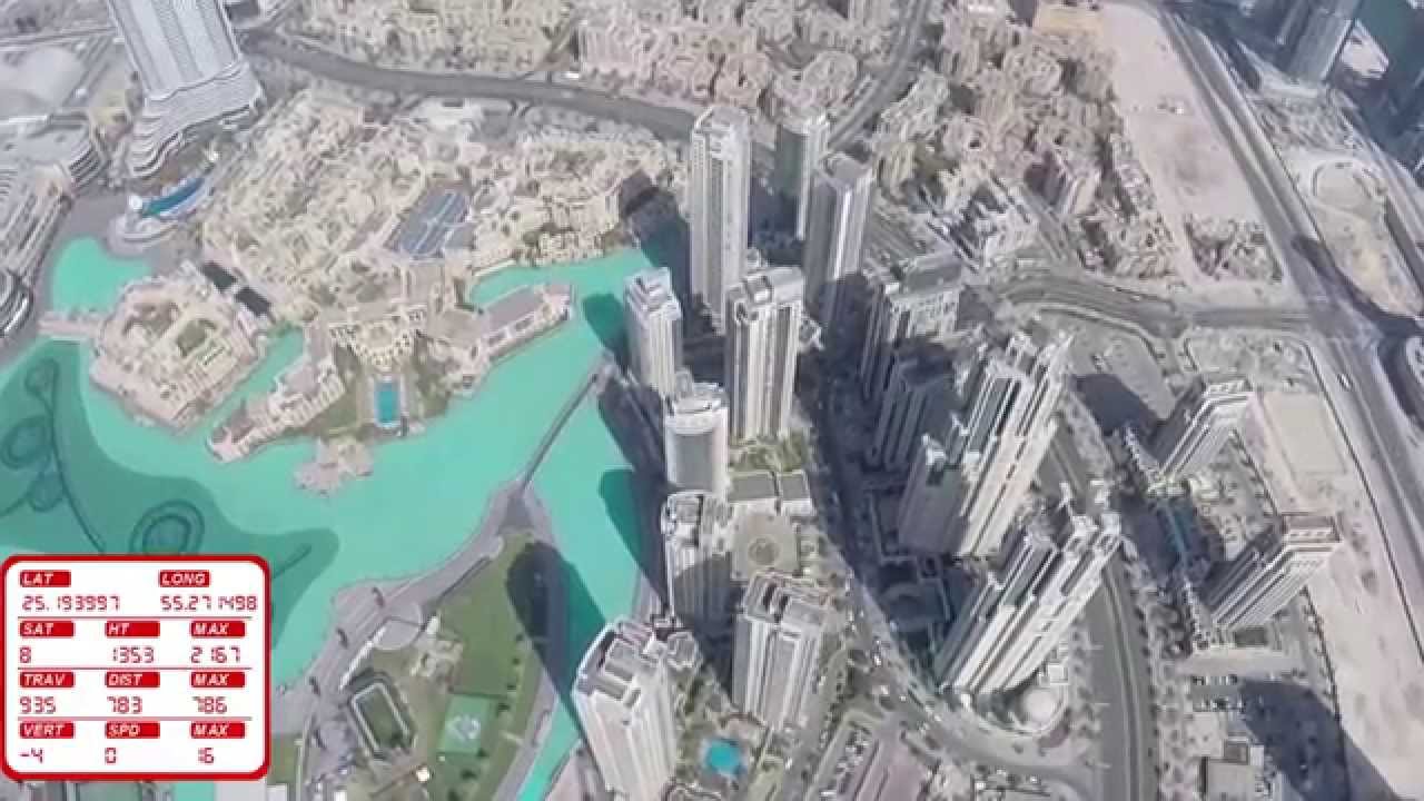 Burj Khalifa Climb with an DJI Phantom 2 YouTube