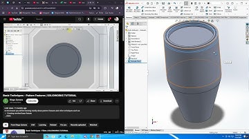 Basic Techniques - Pattern Features | SOLIDWORKS TUTORIAL