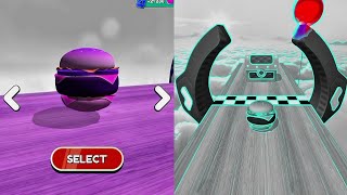 🌈🍔Going Balls Reverse Mode SpeedRun Challenge Gameplay Part 828