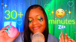 30+ minutes of asmr to bring your tingles back..♡✨{fast nail taps, whispers..so tingly~}